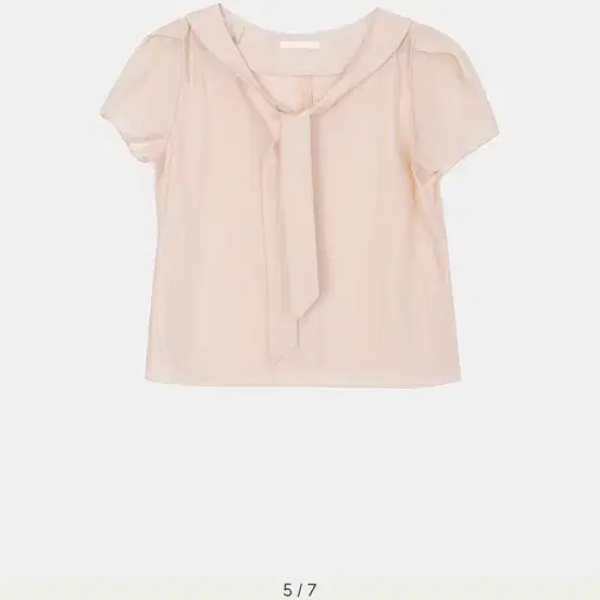 렌느 엔느 타이 블라우스 새상품 판매합니다(화이트)