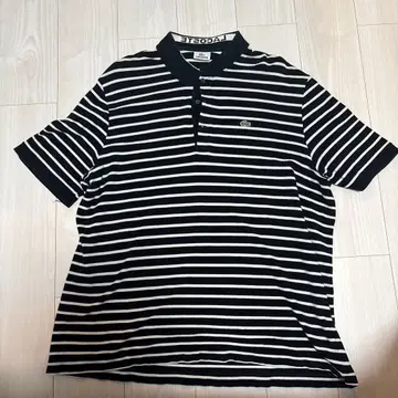 LACOSTE 라코스테 보더 피케 셔츠 반팔