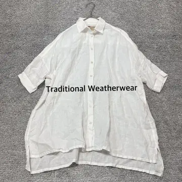 [ Traditional Weatherwear ] 린넨 빅 셔츠 튜닉
