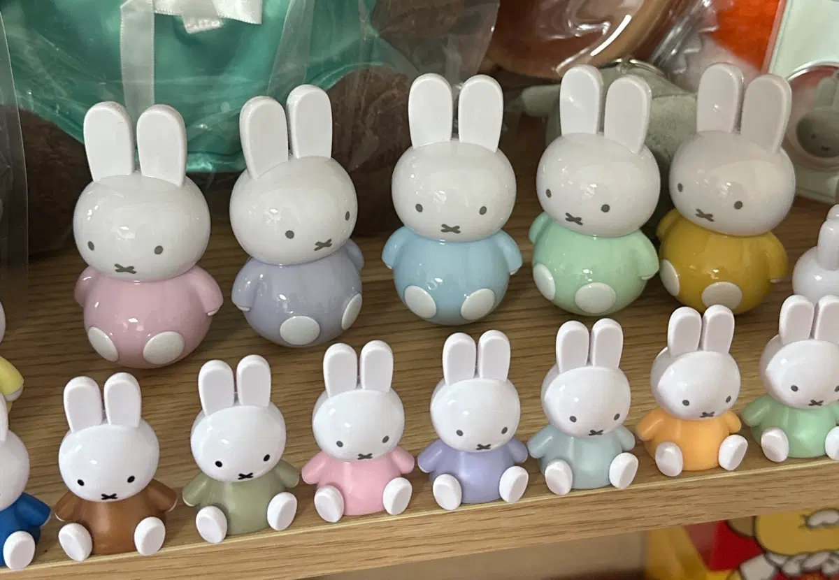 미피 오뚝이 파스텔 (파랑, 보라, 핑크)