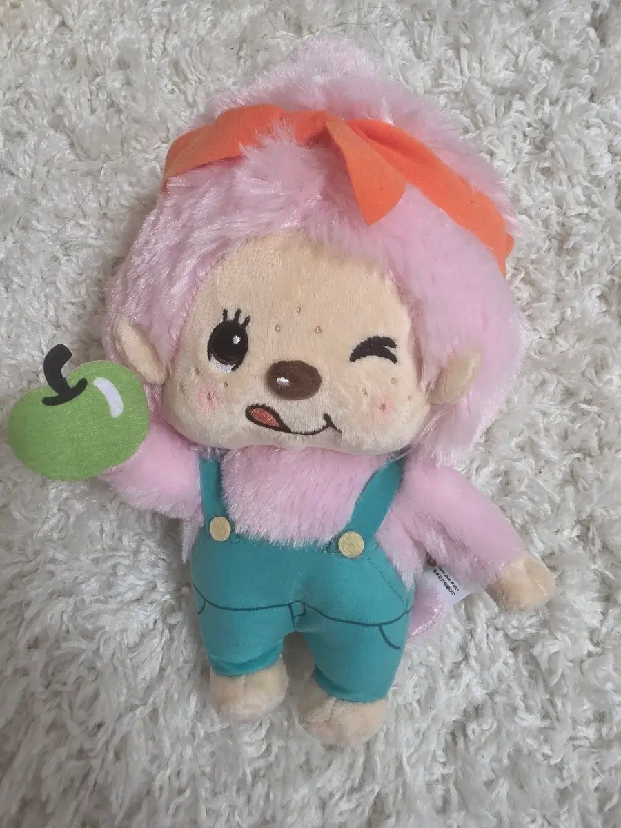 [일본 크레인게임 한정] 몬치치 핑크 봉제인형