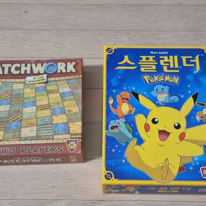 보드게임 팔아요) 패치워크, 포켓몬 스플렌더