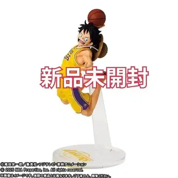미개봉 새상품 ONE PIECE x NBA 레이커스 루피 피규어