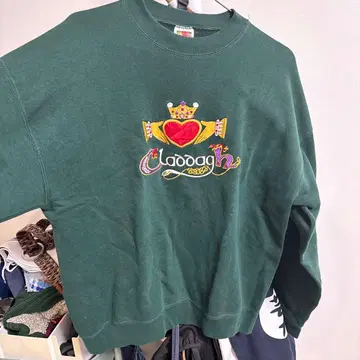 Fruit of the Loom Claddagh 맨투맨 L