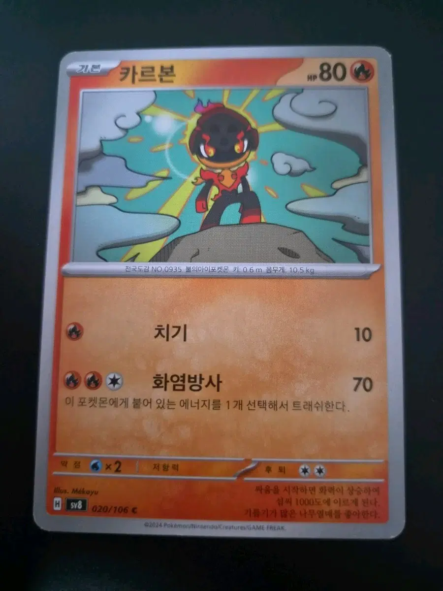 포켓몬카드 카르본