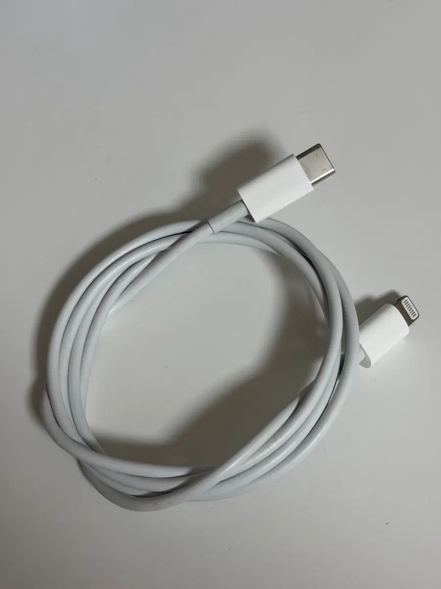 애플 USB 케이블 (C타입-8핀)