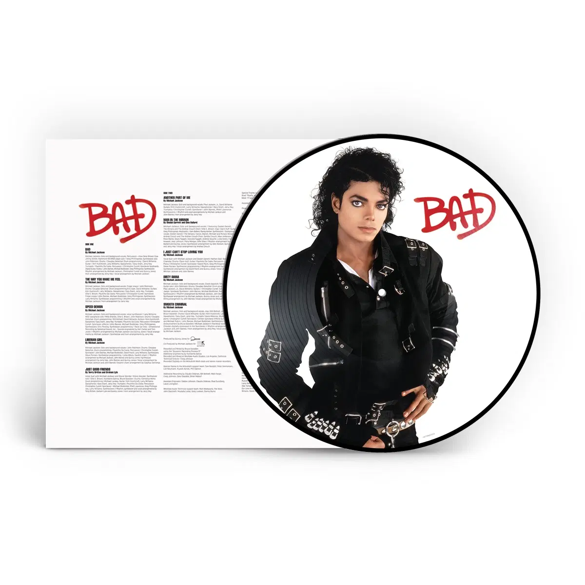 마이클 잭슨 Bad 픽쳐디스크 바이닐 LP 엘피