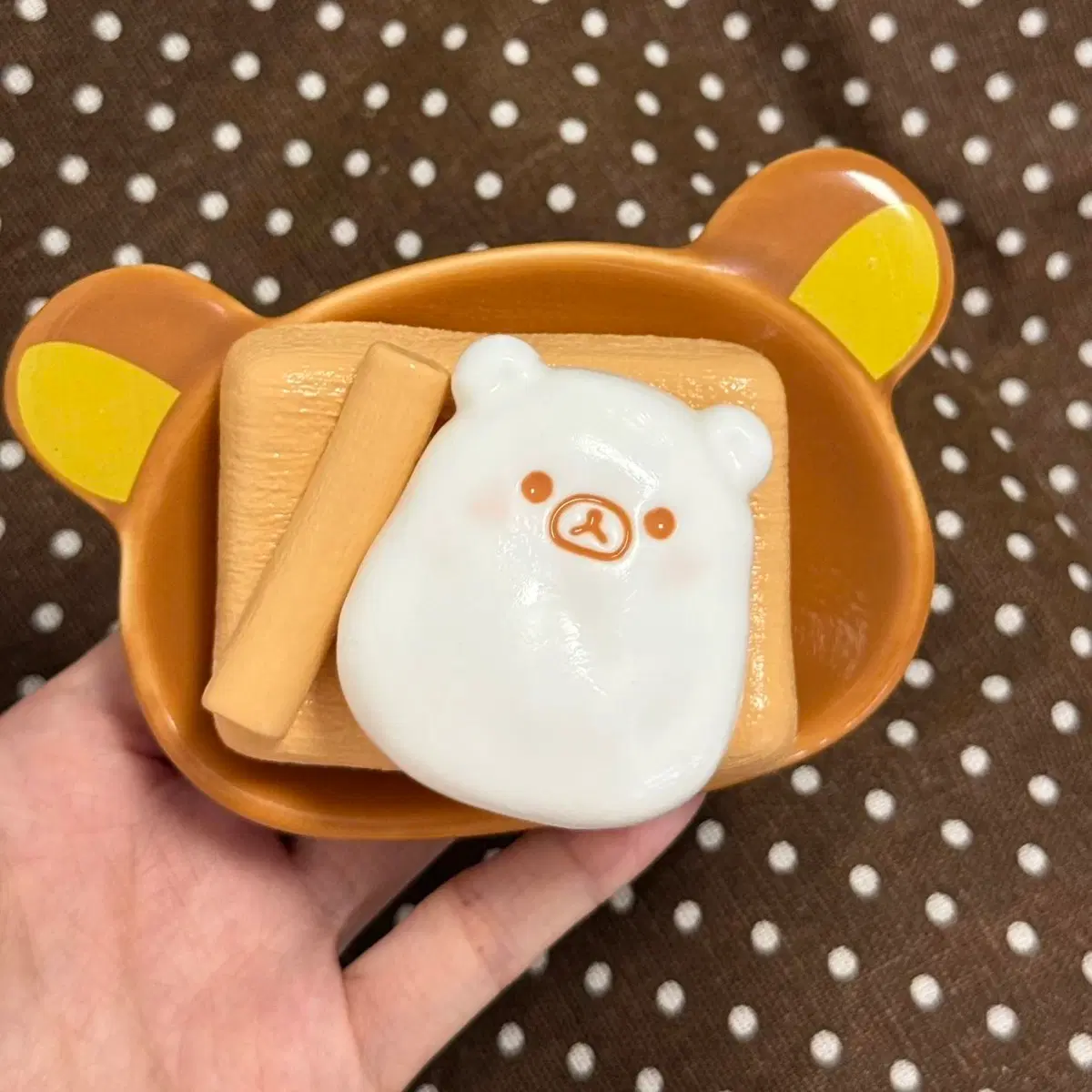 (새상품) 수제 말랑이 리락쿠마 반죽 말랑이 117g