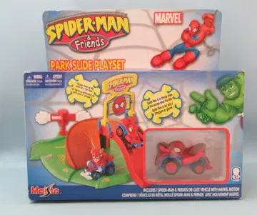 MAISTO SPIDER-MAN&FRIENDS MERRY-GO-ROUND PLAYSET