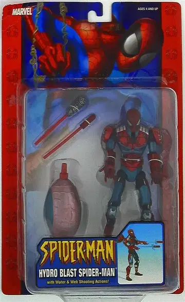 TOYBIZ SPIDER-MAN Hydro Blast Spider-Man