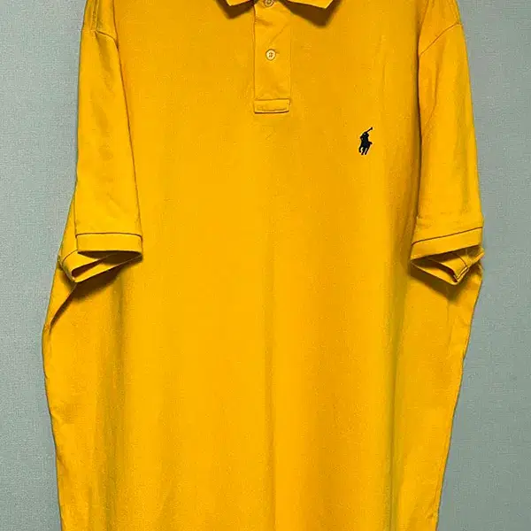 POLO 폴로 랄프로렌 커스텀슬림핏 남자 반팔카라티 옐로우 4XL 120