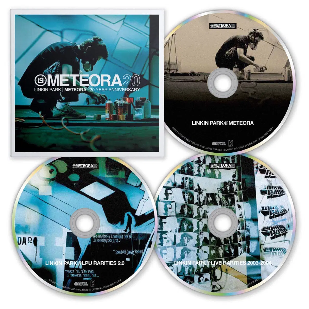 린킨 파크 Meteora 3CD 앨범 시디 CD