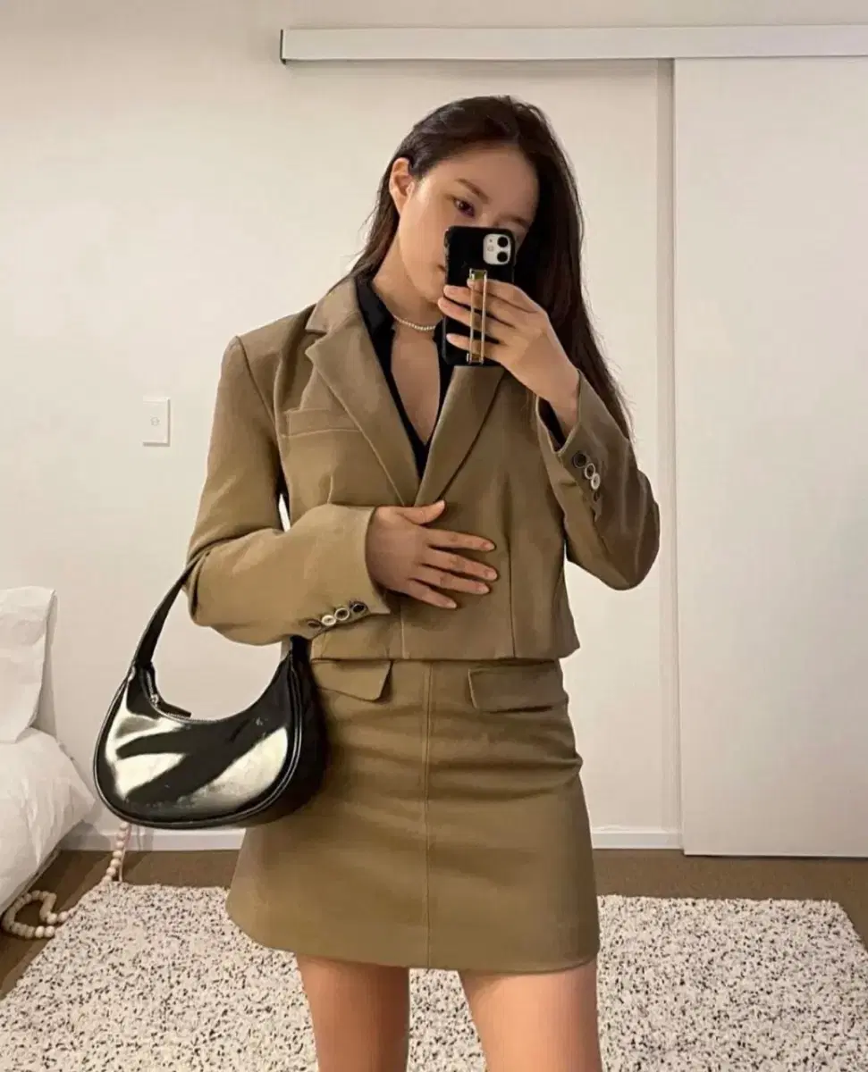 세이노모어 브라운 카키 자켓 XS
