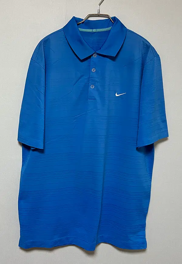NIKE 나이키 골프 드라이핏 남자 반팔 카라티셔츠 블루 XL 105
