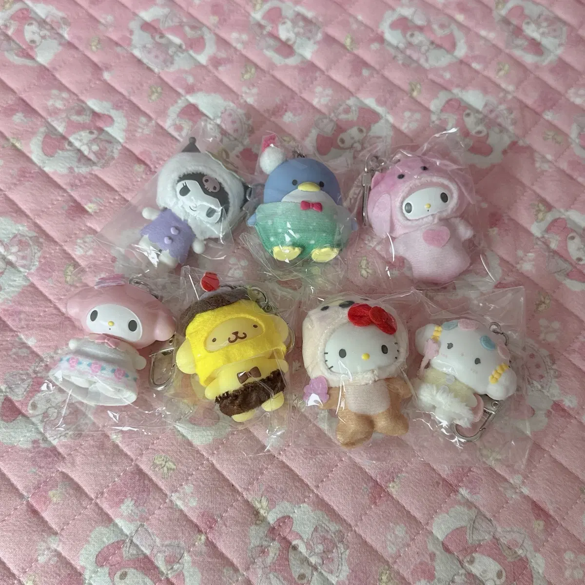산리오 치비토모 7종