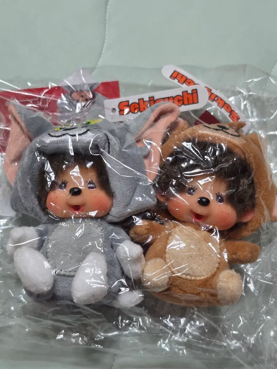 (미개봉 새제품) 세키구치 톰과제리 톰앤제리 몬치치 정품 키링-일괄-