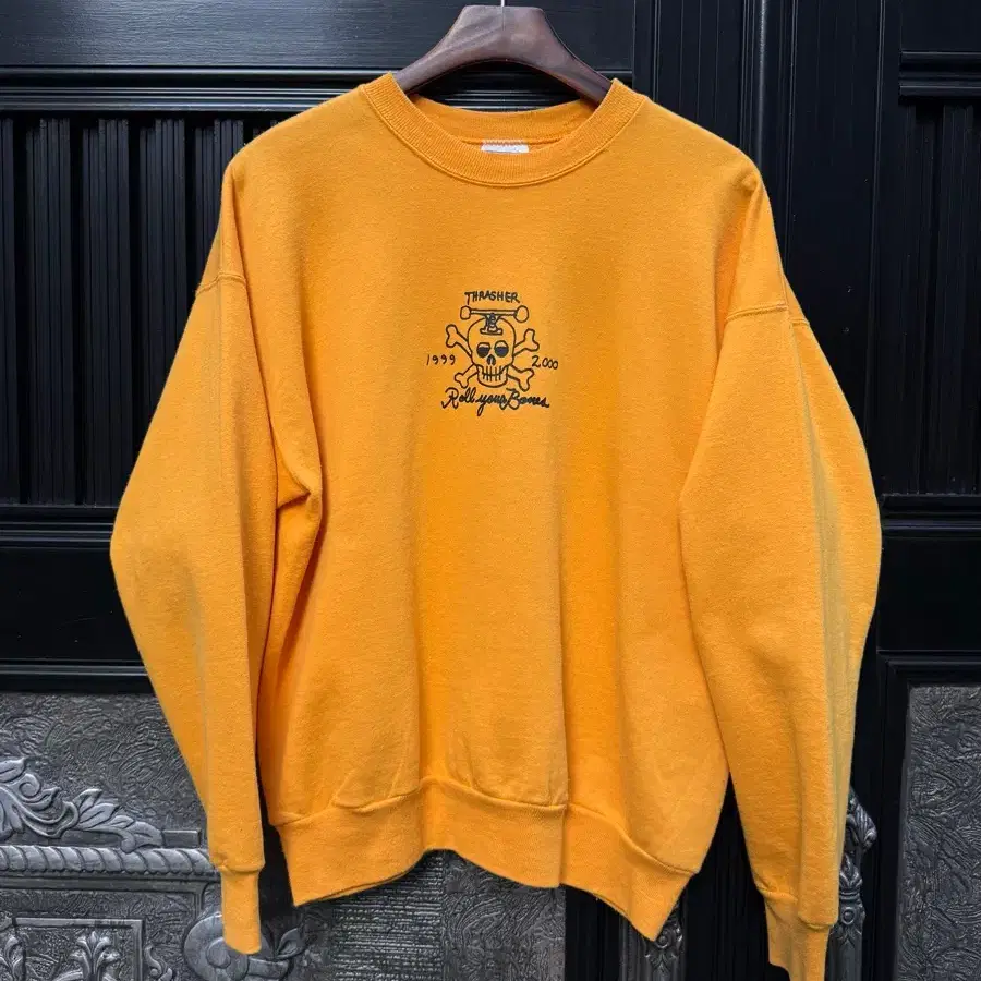 90S THRASHER MAGAZIN ROLL YOUR BONES SWEATSHIRT
