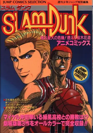 슈에이샤 점프 코믹스 셀렉션 애니메이션판 SLAM DUNK 북산 최대의 위기! 불타라 강백호