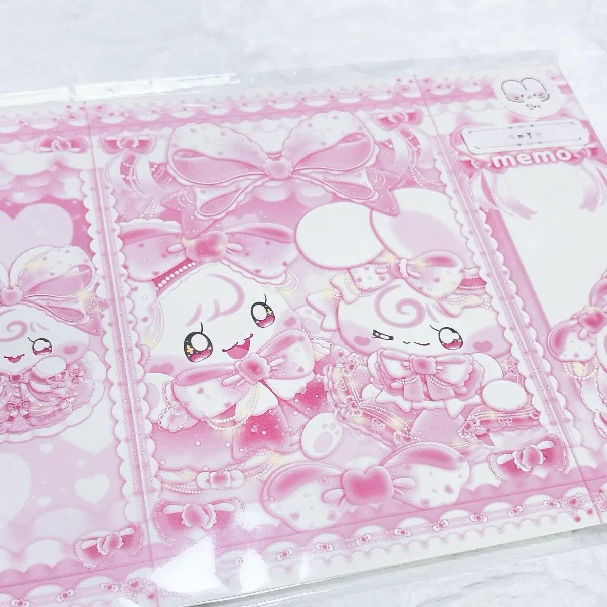 (파본)엥꼬님 리본 로미 잔디 랩핑지