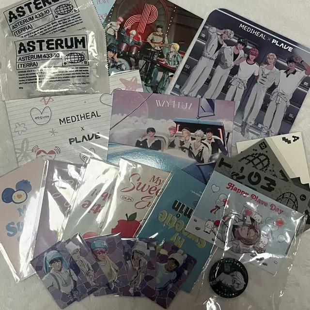 플레이브 굿즈 일괄