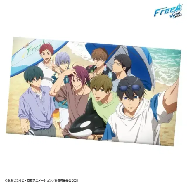 (미개봉)프리 free! 멀티크로스  the Final Stroke 패브릭포스터