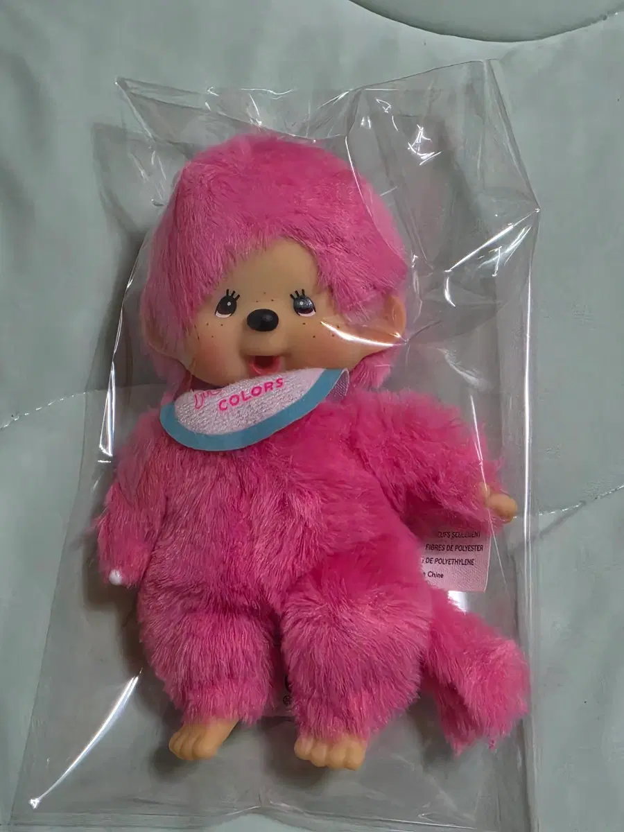 몬치치 컬러즈 핑크 키링 새상품