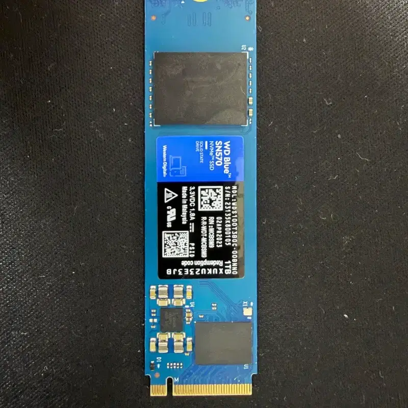 WD Blue SN570 NVMe SSD 1TB
