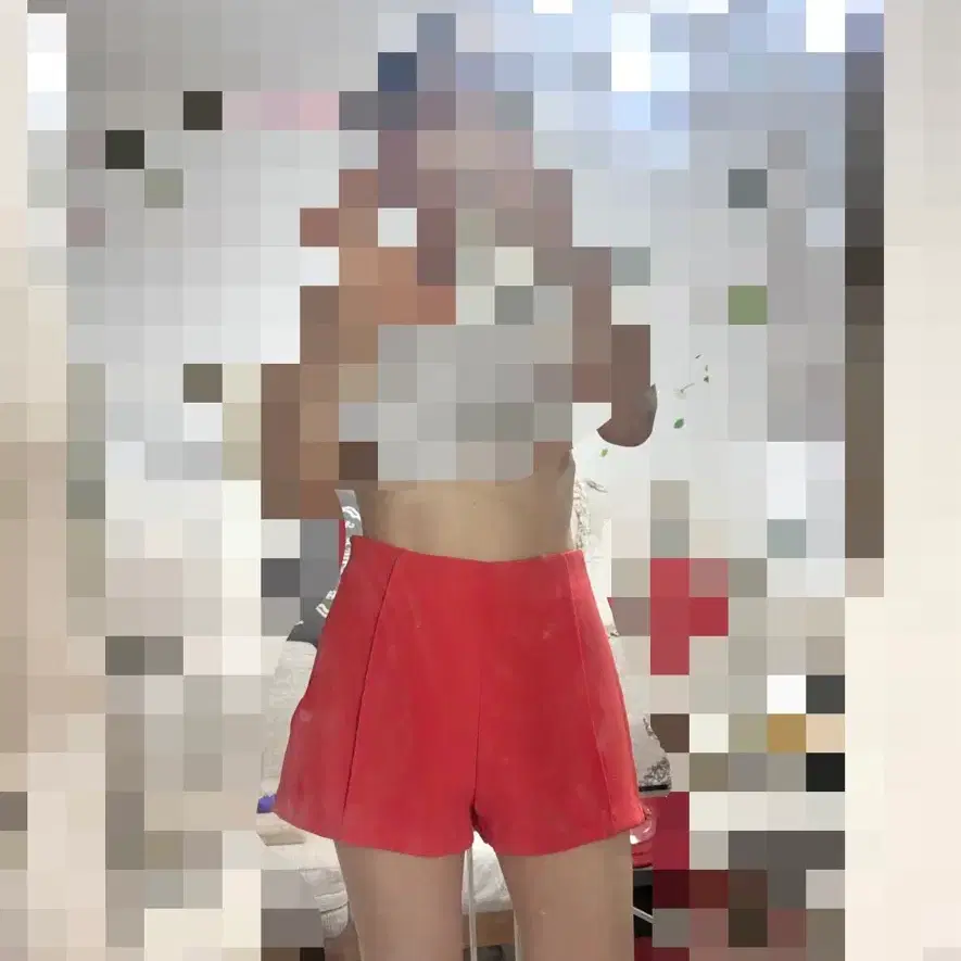 sweet SOUPㅡ 주황색 반바지 55/상태 최상