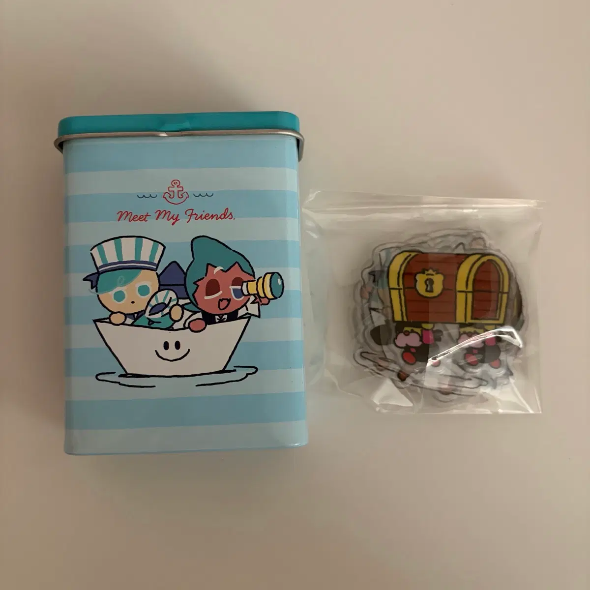 쿠키런 틴케이스 스티커팩