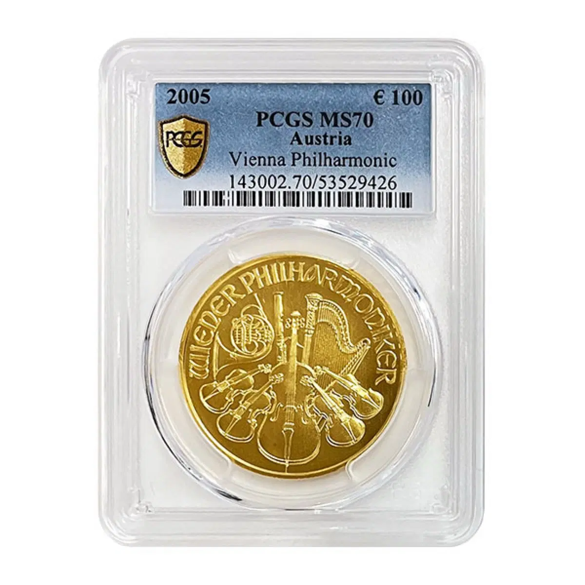 2005 Austria Gold Philharmonic 1oz pcgs