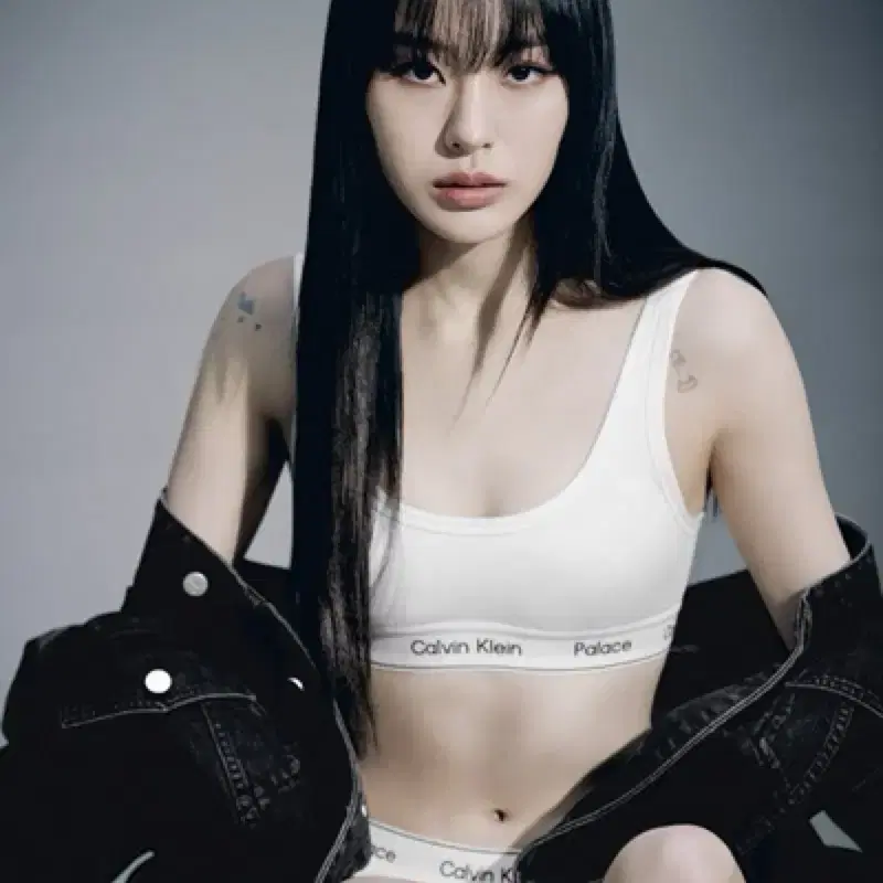 캘빈클라인 x 팔라스 화이트 브라렛