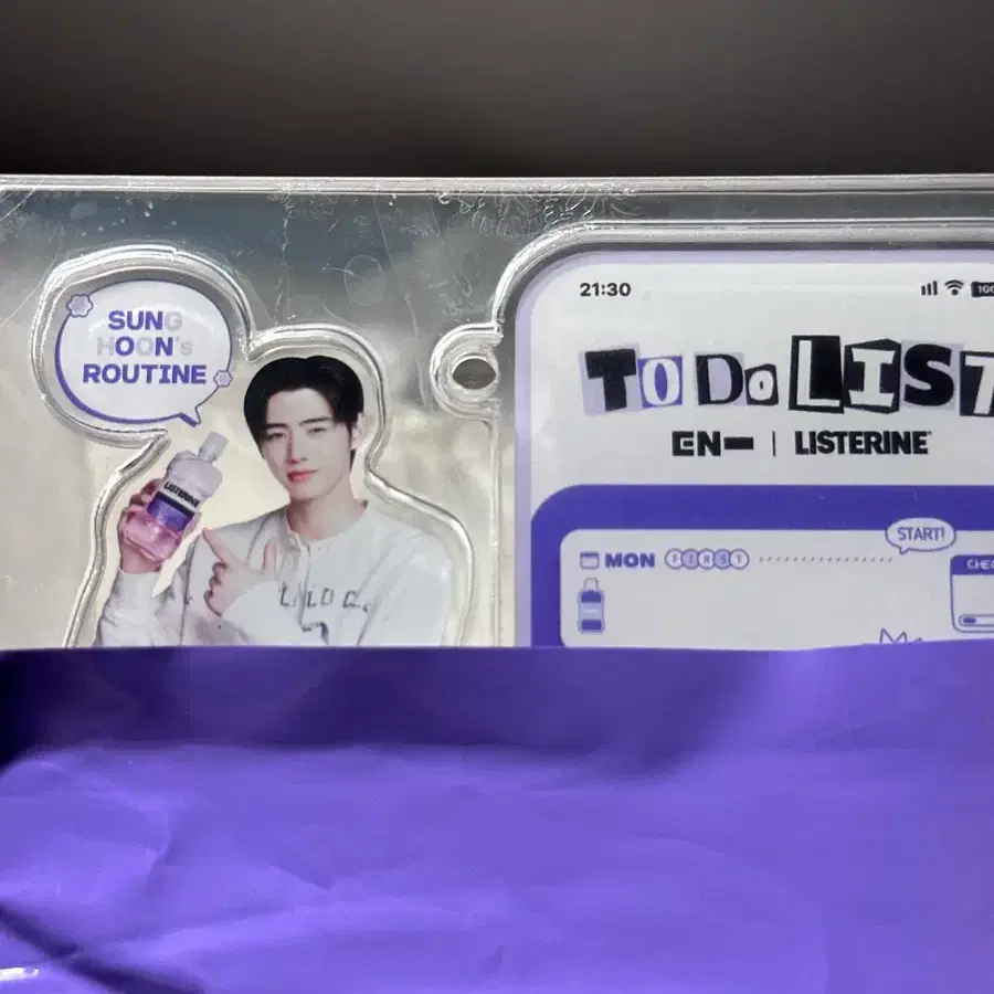 엔하이픈 성훈 리스테린 스페셜 아크릴 스탠드