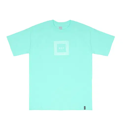 [새상품] 허프 티셔츠 S사이즈 PAISLEY BOX LOGO TEE-CLEADON