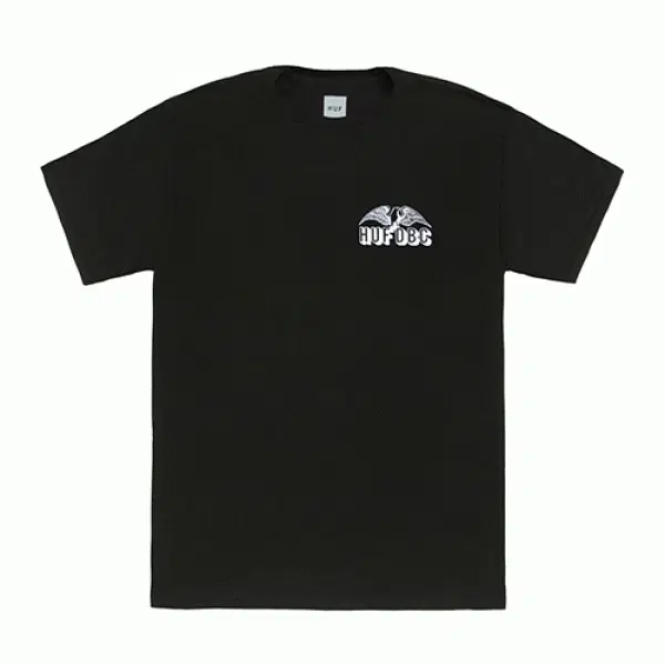 [새상품] 허프 티셔츠 S사이즈 REGIMENT SS TEE_BLK