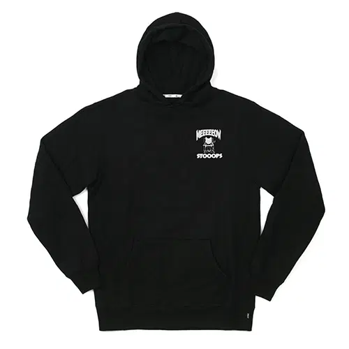 [새상품] 허프 스웨트/니트 M사이즈 THE LAST MEOW PULLOVER HOODIE - BLK