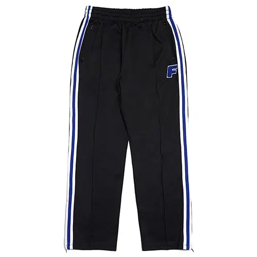 [새상품] M사이즈 FRESH ANTI YOUTH LOGO ZIP TRACK PANTS-BLACK