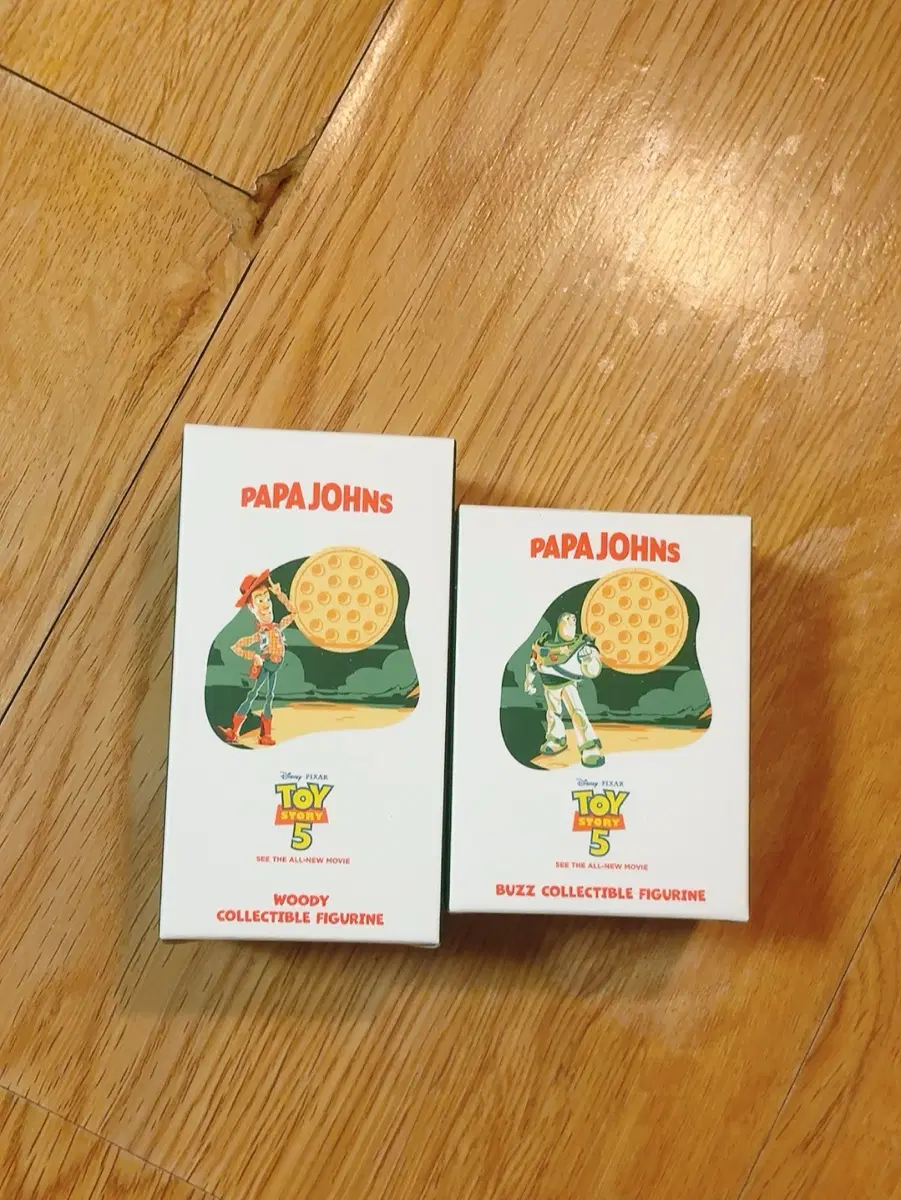 파파존스 토이스토리 우디,버즈 피규어 일괄