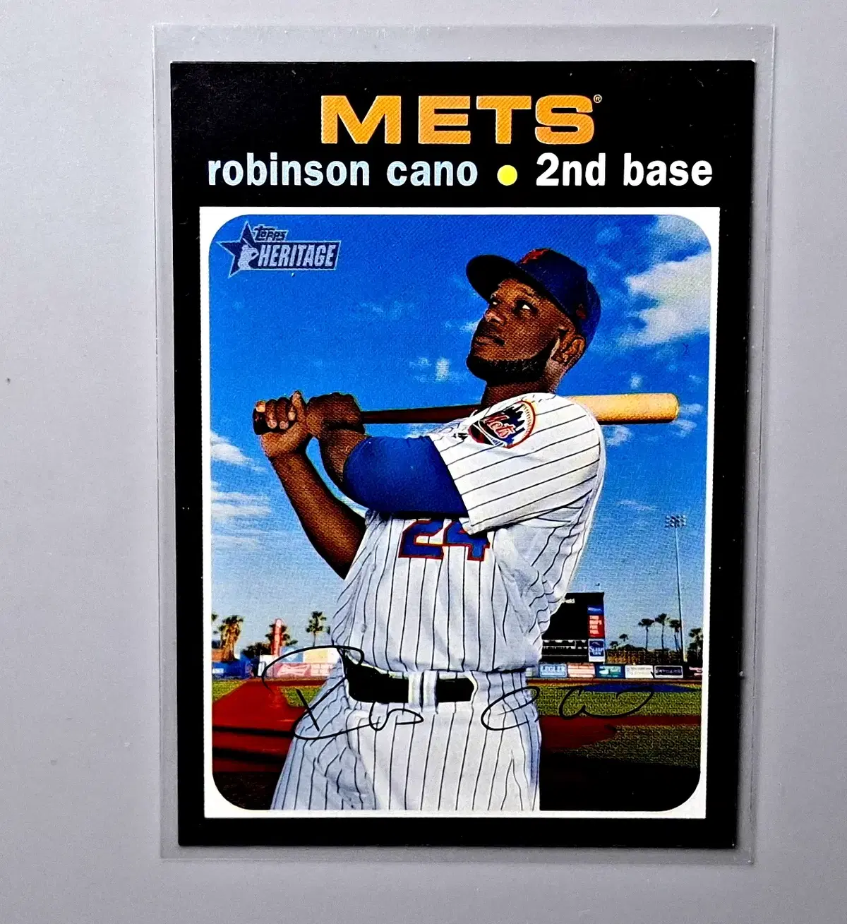 MLB 로빈슨 카노 2020 탑스 헤리티지 카드
