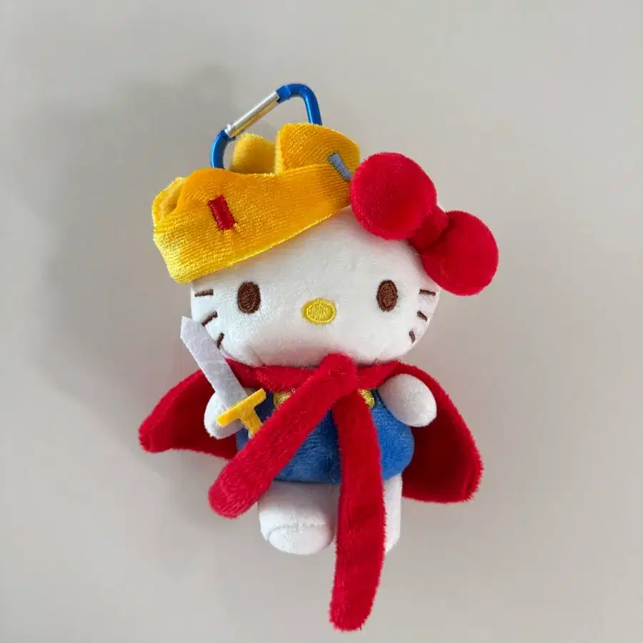 산리오 헬로키티 용사 인형 키링