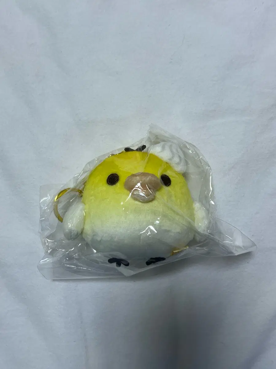용산 리락쿠마 팝업 한정 키링 인형 키이로이토리 팬케이크(박스 o)