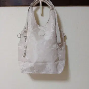 Kipling 토트백 2way 라이트 아이보리