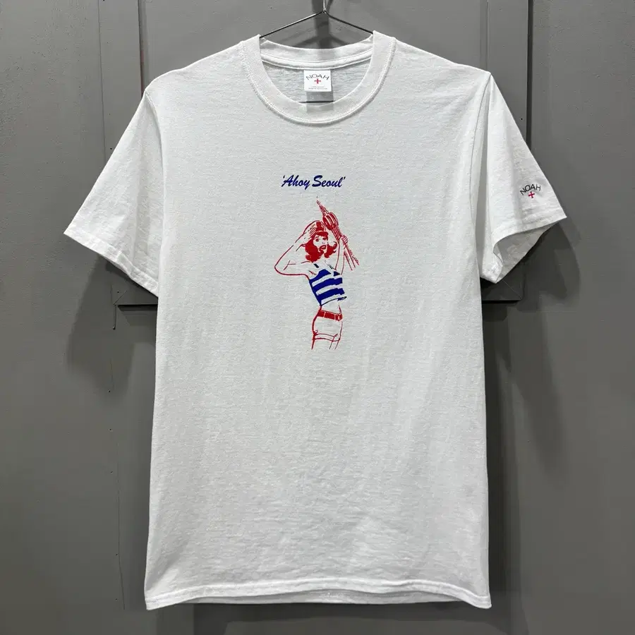 S 노아(NOAH) 아호이 서울(Ahoy Seoul) 반팔 티셔츠