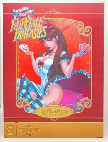 SIDESHOW GAME OF HEARTS EDITION J SCOTT CAMNELLS THE ALICE IN WONDER LAND