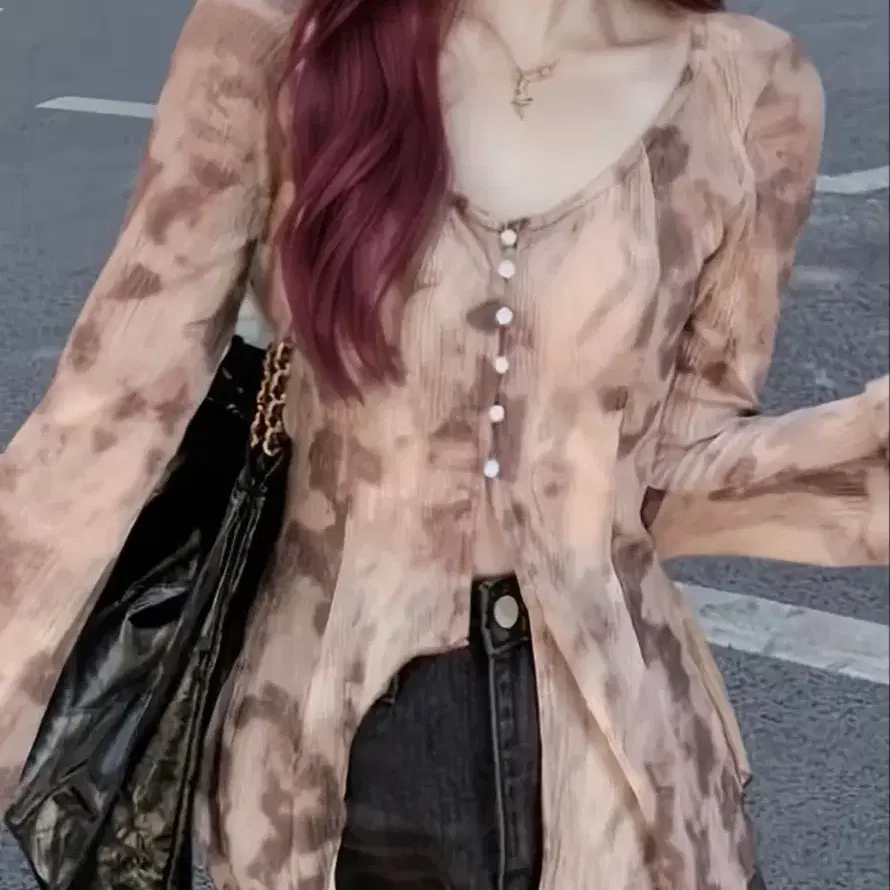 롱슬리브 블라우스