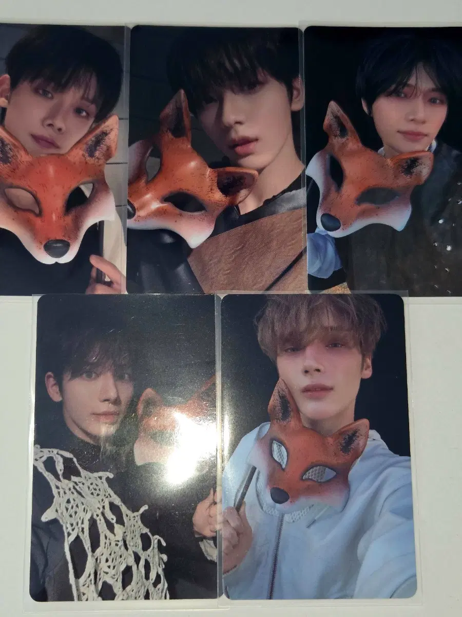 투바투 TXT 연준 수빈 범규 태현 휴닝카이 포카 쇼케이스 위버스 선착 특전 럭드