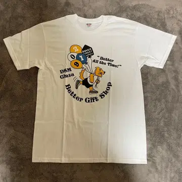 BETTER FACE GINZA GIFT SHOP TEE L 미사용 새상품