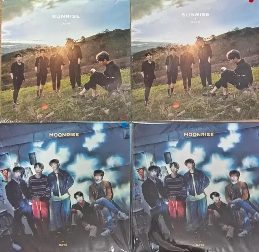 데이식스 lp 일괄  MOONRISE SUNRISE LP 전색상