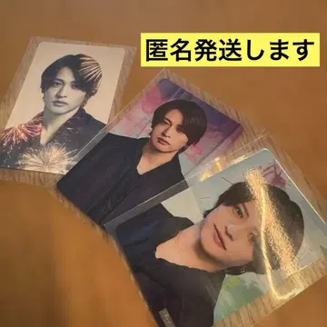 timelesz 꺼지지 않는 불꽃놀이 트레이딩 카드 이노마타 슈토 하라 요시타카