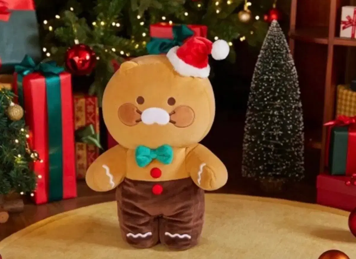 카카오프렌즈 마이크리스마스쿠키 춘식이 무빙인형 43cm