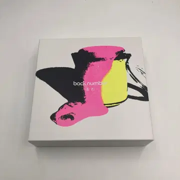 back number 옐로우 컬러 FC 한정판 CD+Blu-ray
